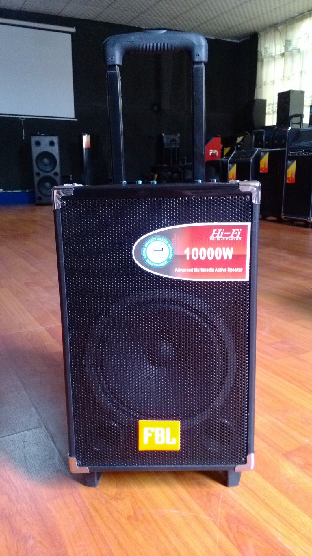 先科音響Q8 大功率拉桿戶外音箱，廠家直銷批發，教學促銷利器